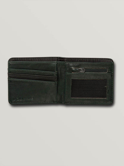 Slim Stone Wallet - Evergreen