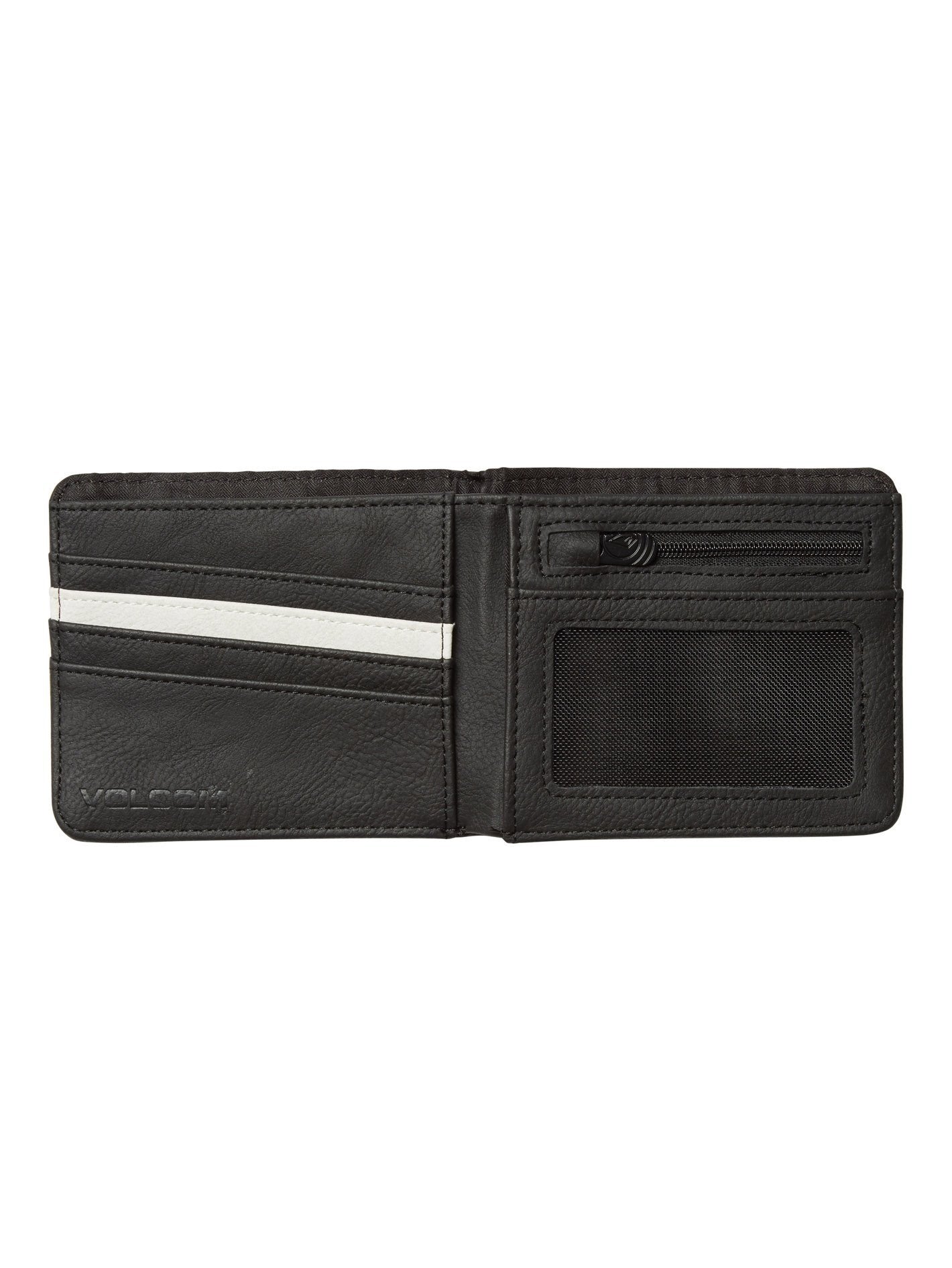 Slim Stone Wallet L - Black