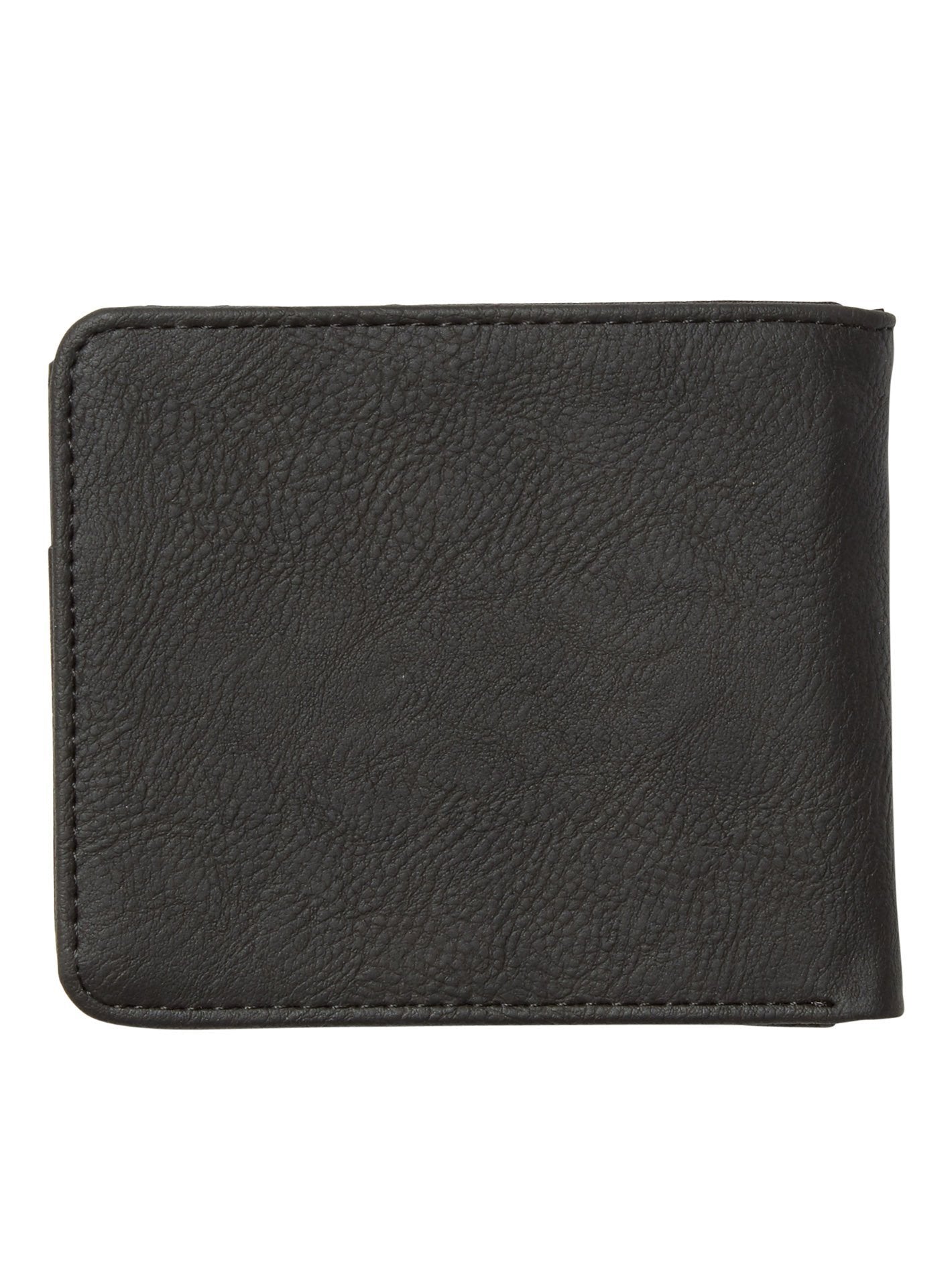 Slim Stone Wallet L - Black