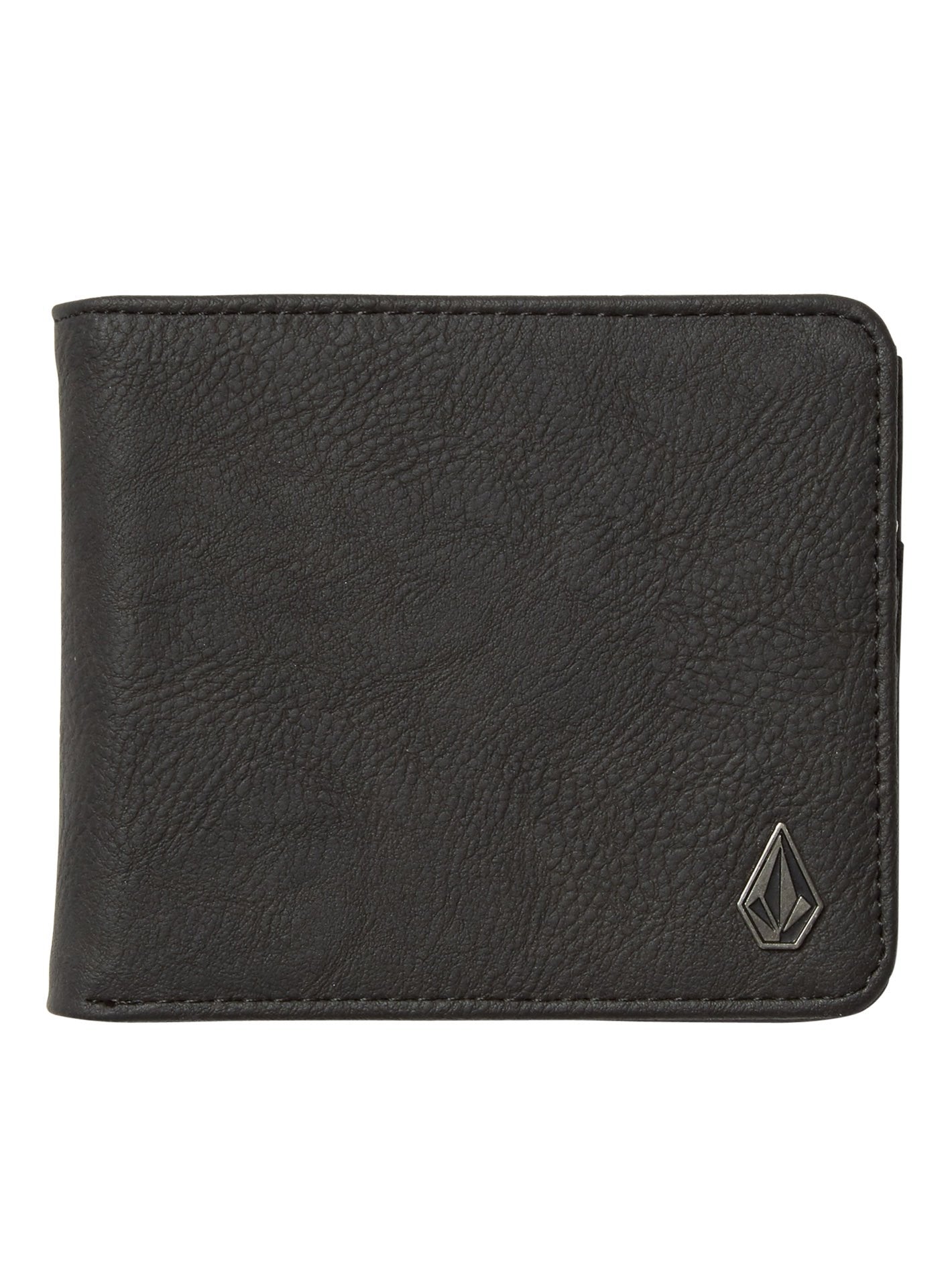 Slim Stone Wallet L - Black