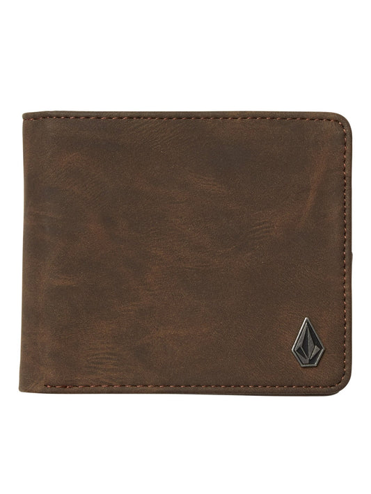 Slim Stone Wallet L - Brown