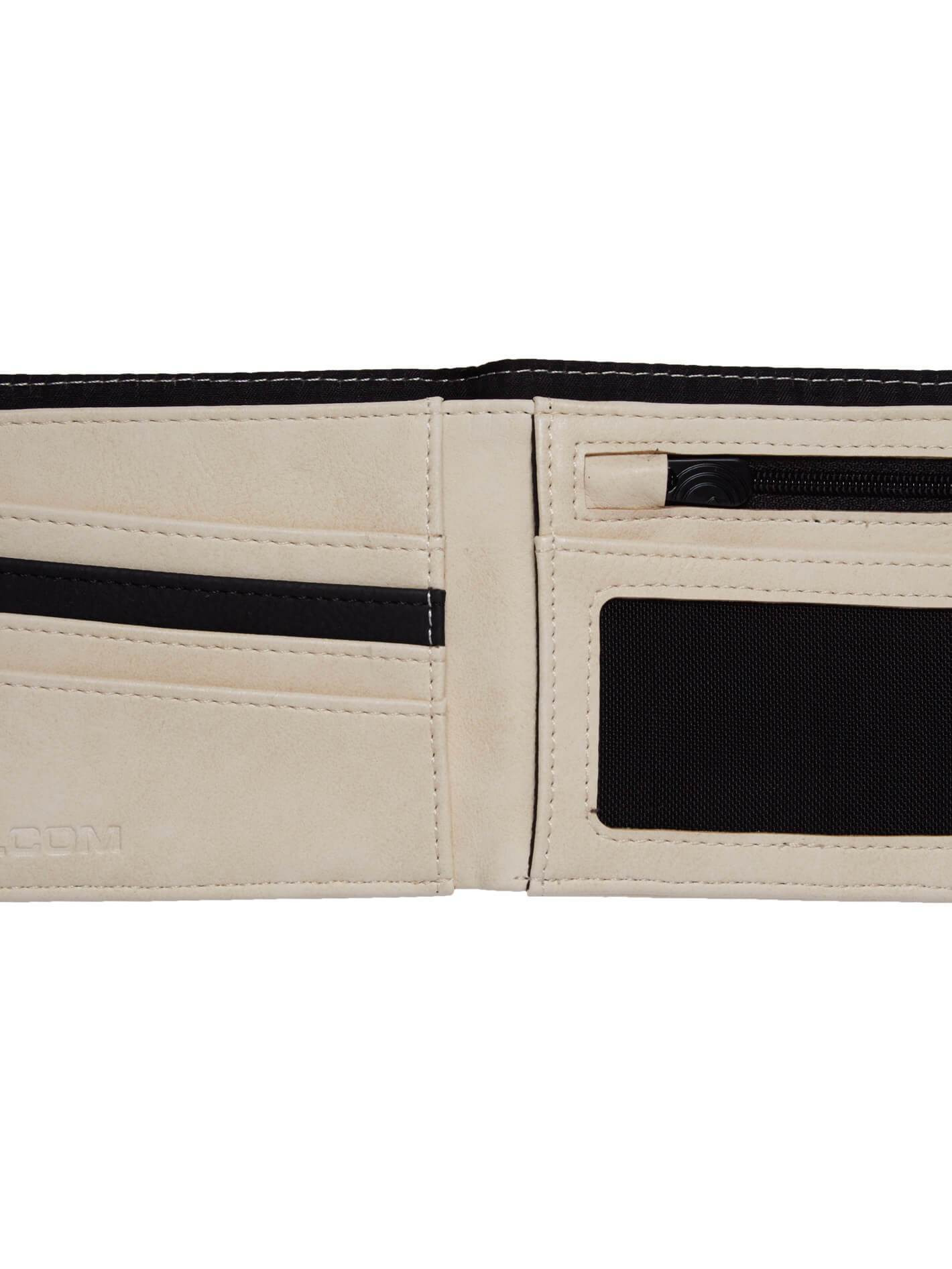 Slim Stone Pu L Wallet - Dirty White