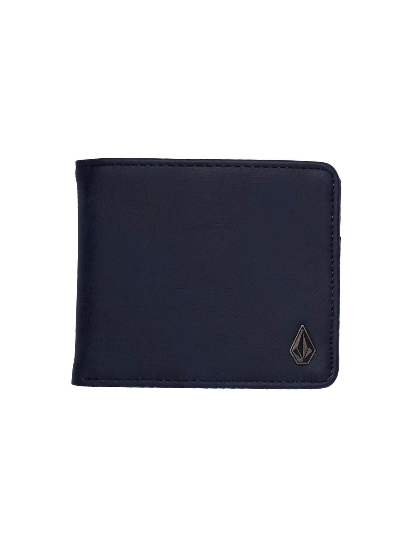 Slim Stone Pu L Wallet - Midnight Blue