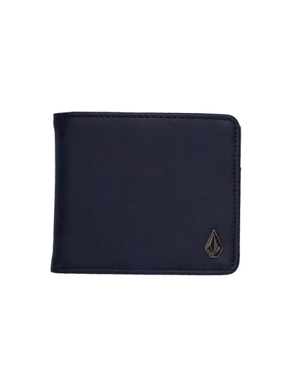 Slim Stone Pu L Wallet - Midnight Blue
