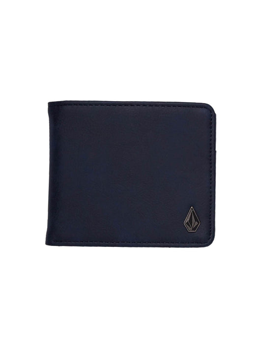 Slim Stone Pu L Wallet - Midnight Blue