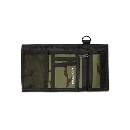 Box Stone Wallet - Army Green Combo