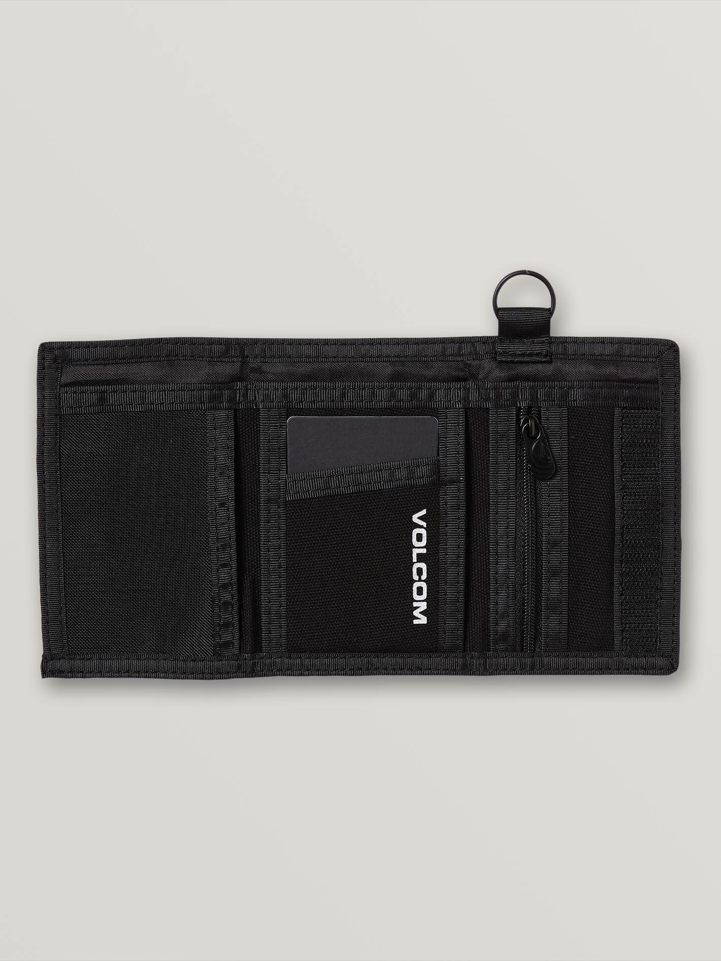 Box Stone Wallet - Black