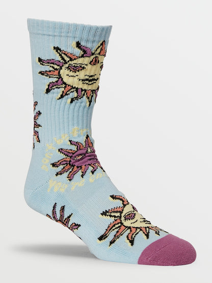 Vibes Socks - Aether Blue