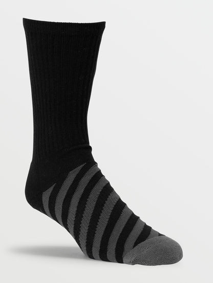 Vibes Socks - Asphalt Black