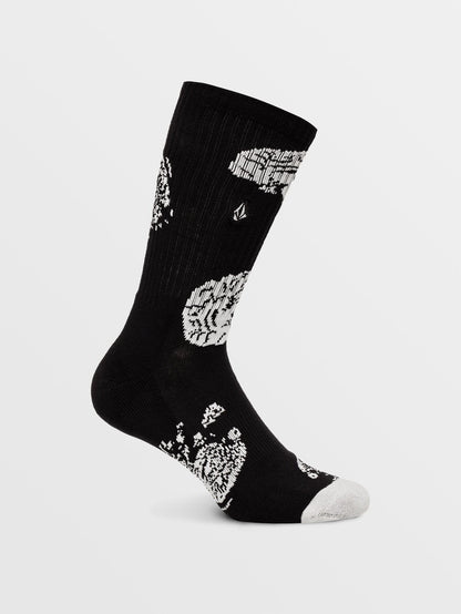 Vibes Socks - Black On Black