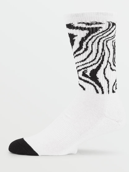 Vibes Socks - BLACK STRIPE