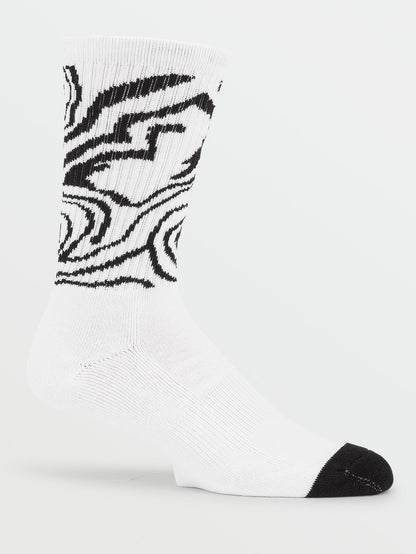 Vibes Socks - BLACK STRIPE