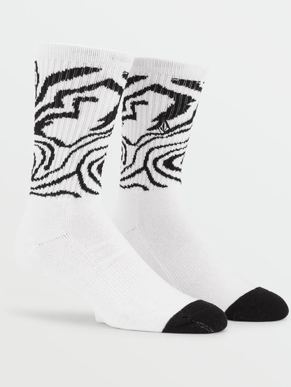 Vibes Socks - BLACK STRIPE