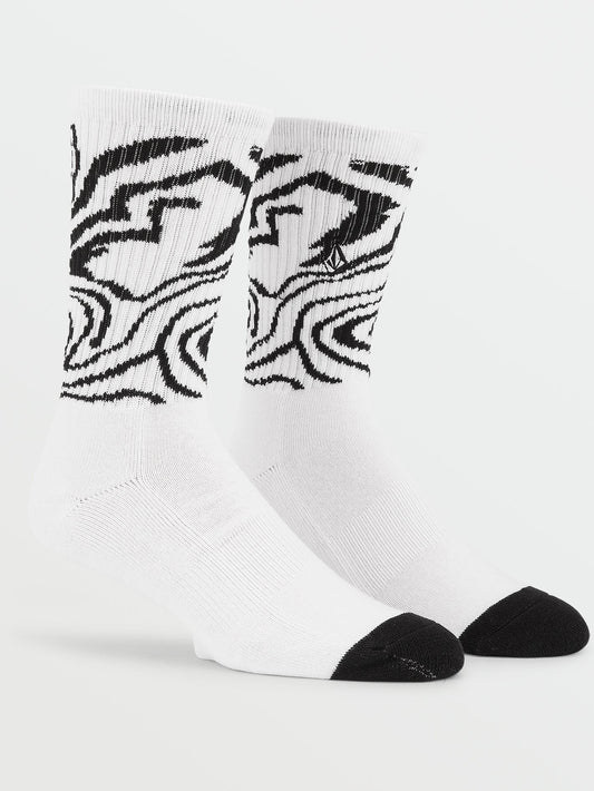 Vibes Socks - BLACK STRIPE