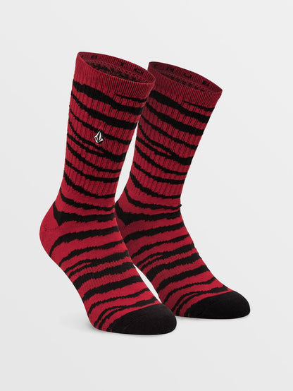Vibes Socks - Carmine Red
