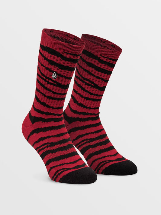 Vibes Socks - Carmine Red