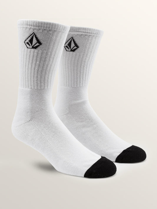 Full Stone Sock Sock - White