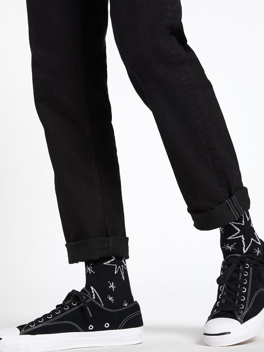 Constellations Sock - Black