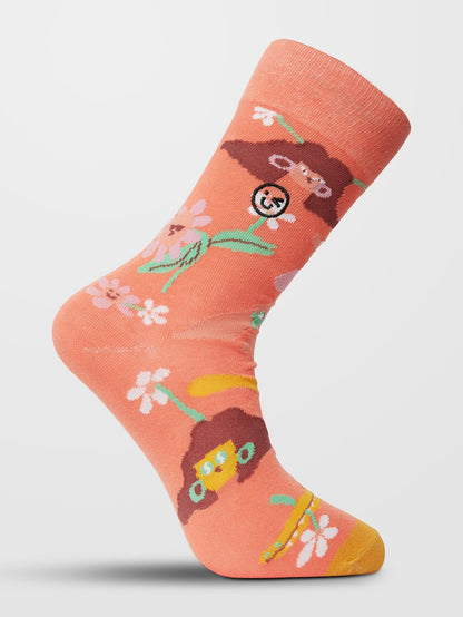 Egle Zvirblyte Socks - LIVING CORAL