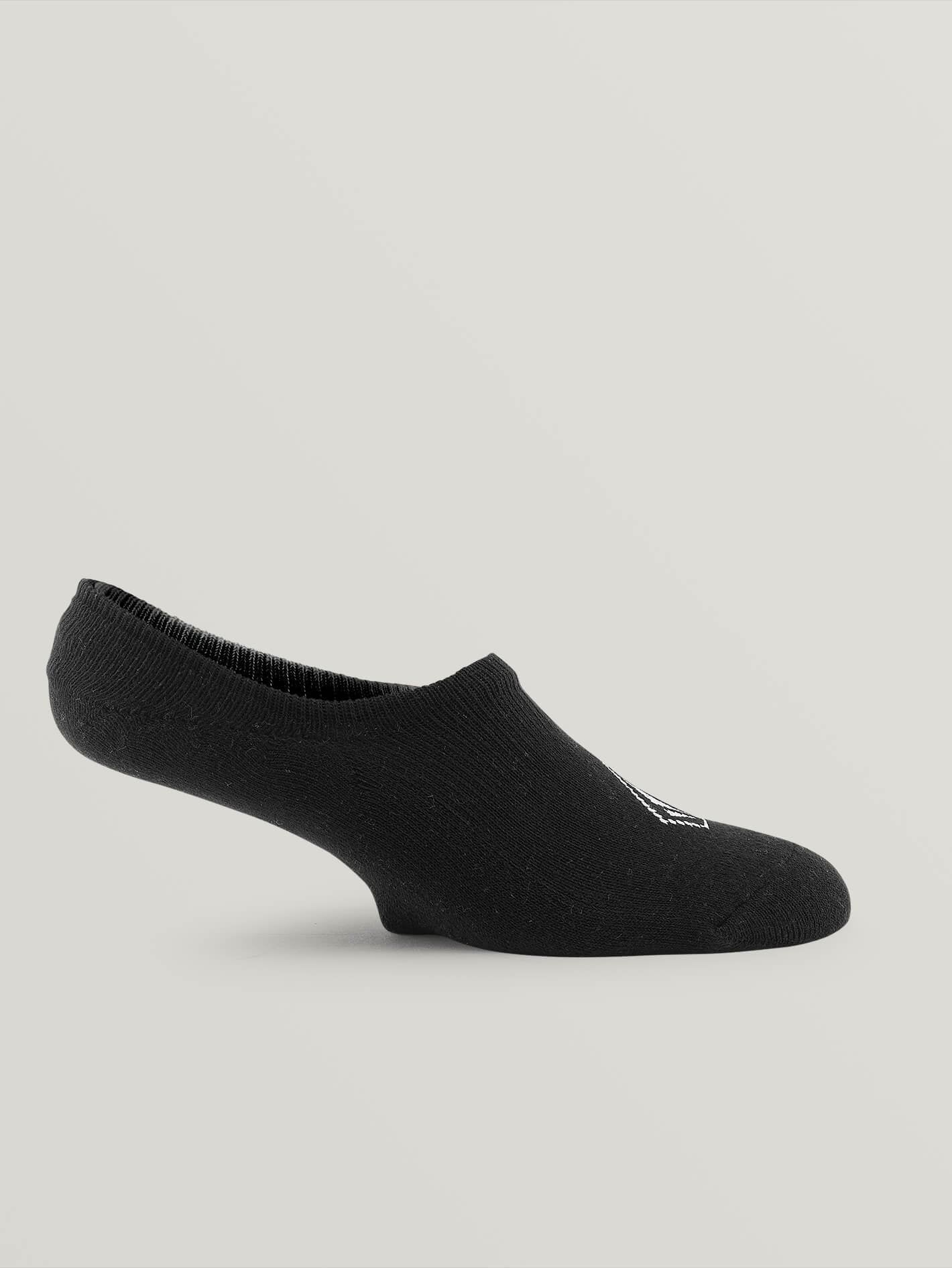 Stones No show Sock 3 Pack - Black