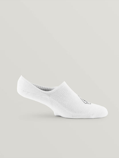 Stones No show Sock 3 Pack - White