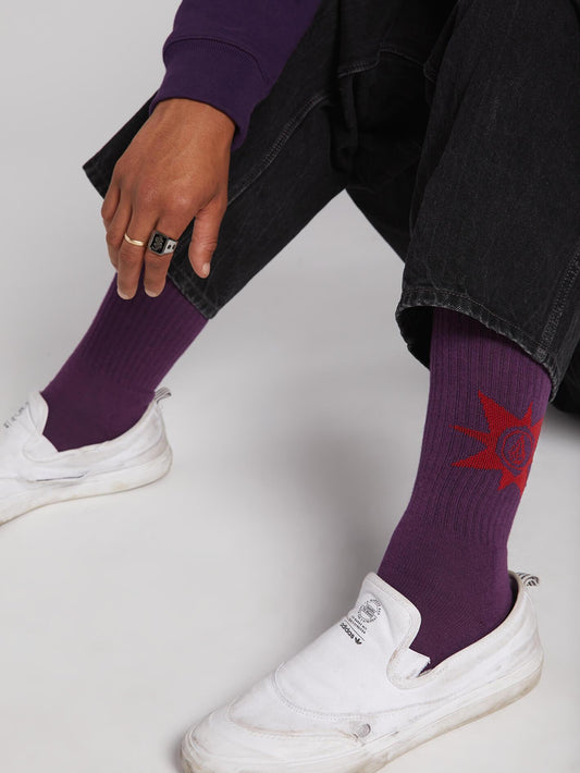 A.P.#2 Socks - Magenta (UNISEX)