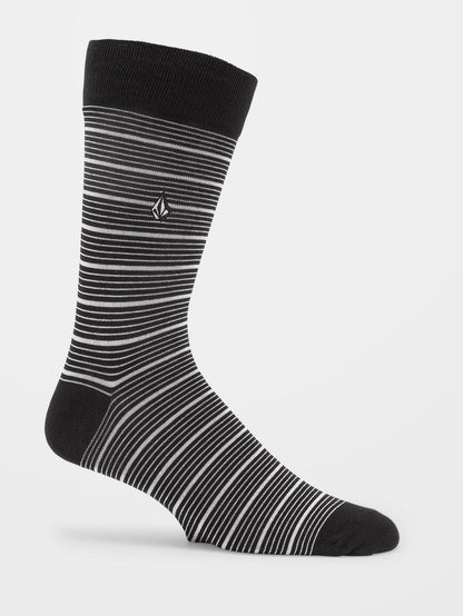 True Socks - BLACK WHITE