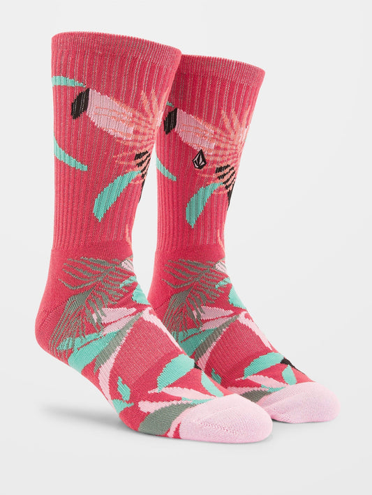 Vibes Socks - LIVING CORAL