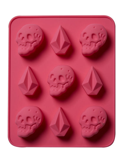 Stone Ice Cube Tray - Scream Magenta