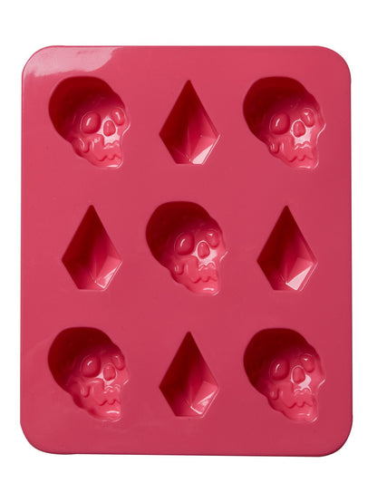 Stone Ice Cube Tray - Scream Magenta