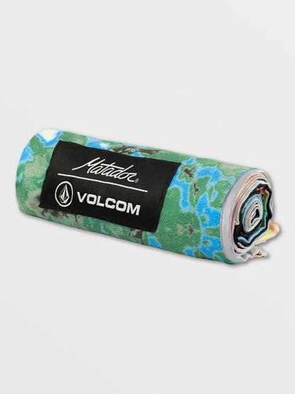 Packable Beach Towel Matador X Volcom - TIE DYE