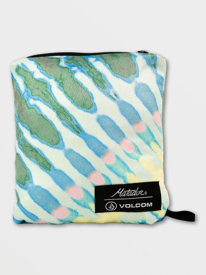 Packable Towel Poncho Matador X Volcom - TIE DYE