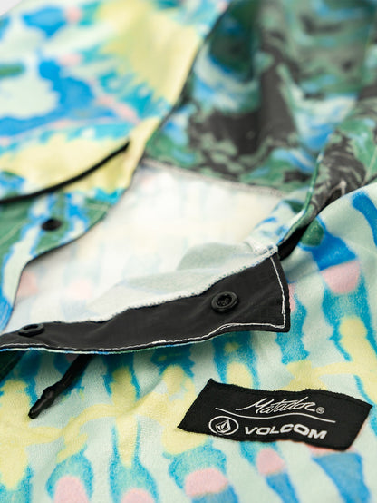 Packable Towel Poncho Matador X Volcom - TIE DYE