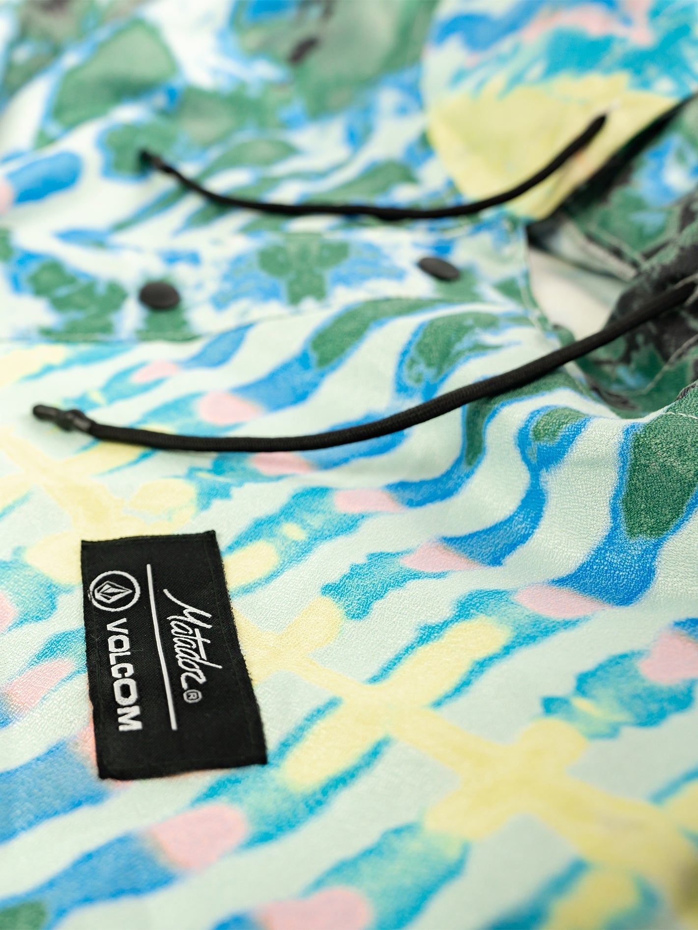 Packable Towel Poncho Matador X Volcom - TIE DYE