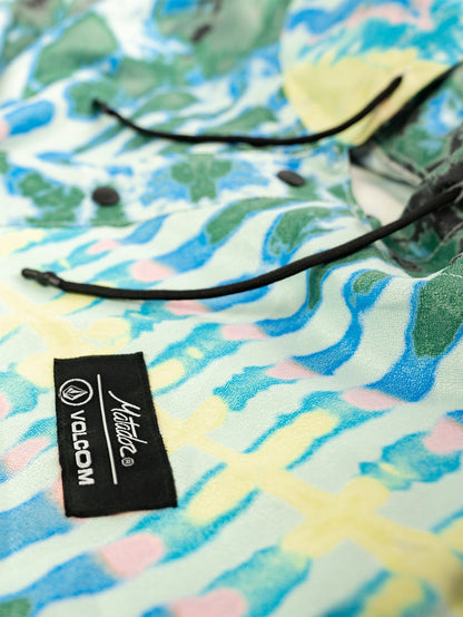 Packable Towel Poncho Matador X Volcom - TIE DYE