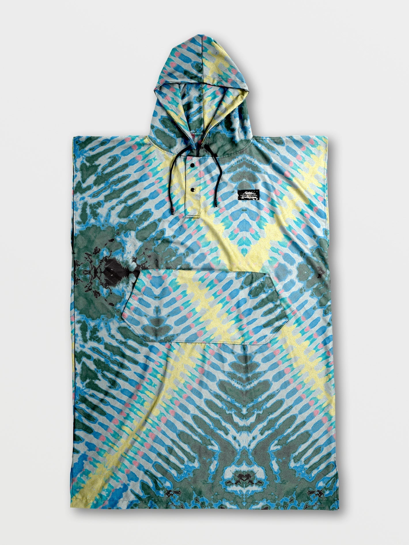 Packable Towel Poncho Matador X Volcom - TIE DYE