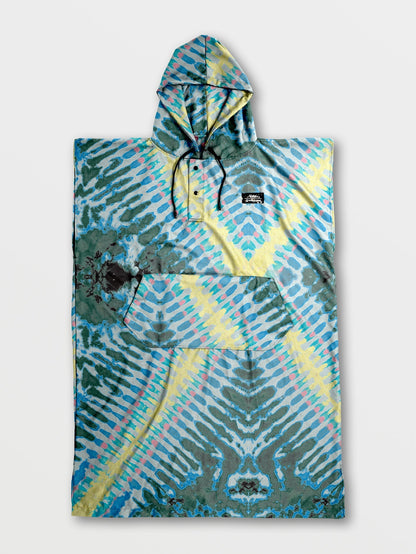 Packable Towel Poncho Matador X Volcom - TIE DYE