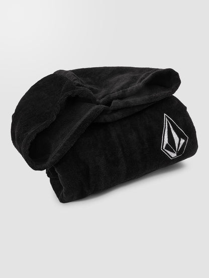 Surf Vitals Changing Towel - BLACK