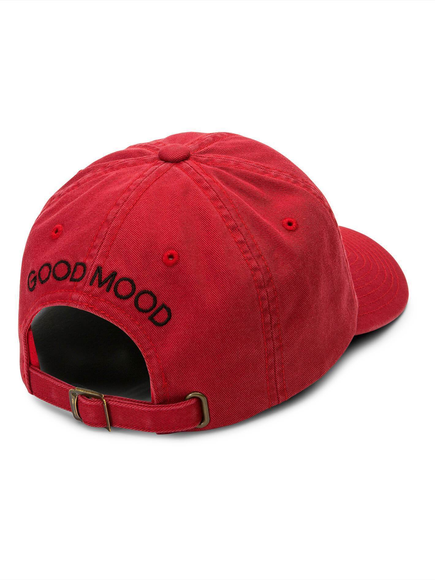 Good Mood Dad Hat - Chili Red