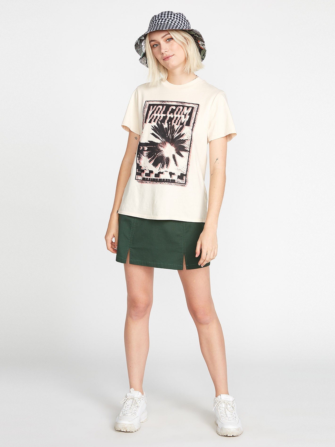 Coco Ho Bucket Hat (Reversible) - LIGHT ARMY