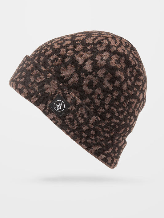 Full Stone Jacquard Beanie - ESPRESSO