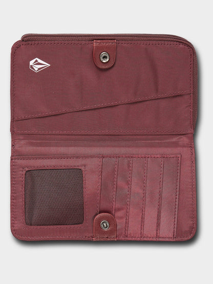 Line Wallet  - Bark Brown