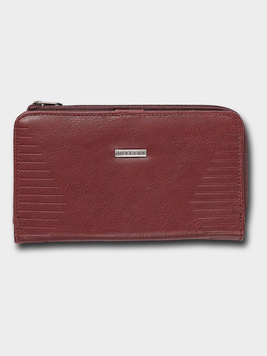 Line Wallet  - Bark Brown