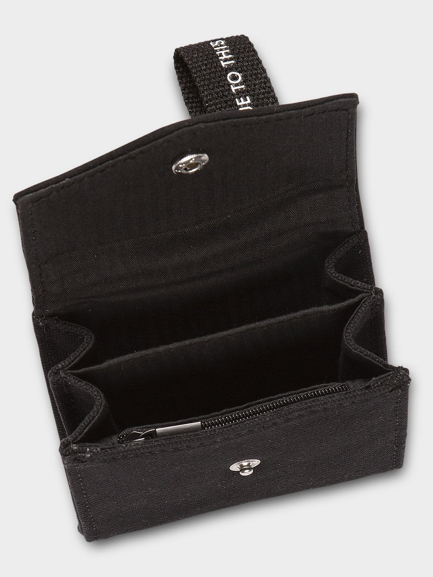 Strap Wallet  - Black