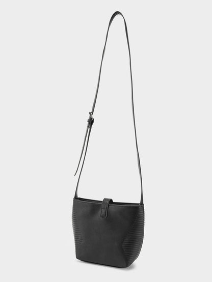 Line Crossbag  - Black