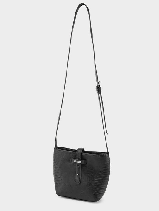 Line Crossbag  - Black