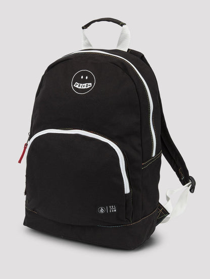 schoolyard cnvs bkpk - Black