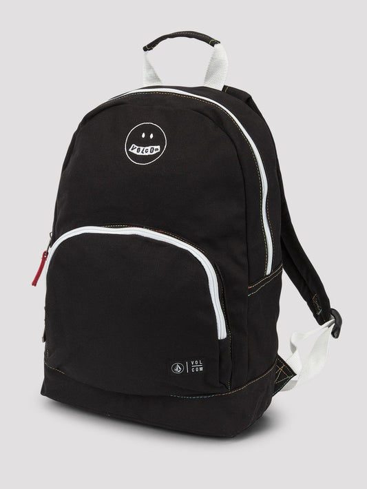 schoolyard cnvs bkpk - Black