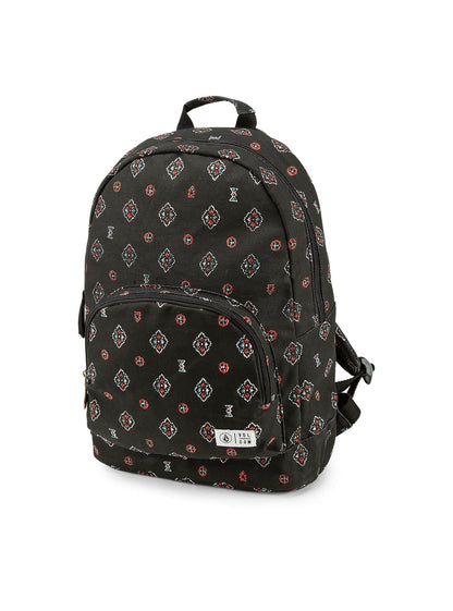 Schoolyard Canvas Backpack - Black Combo