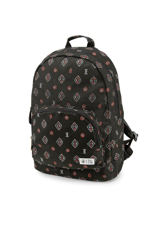 Schoolyard Canvas Backpack - Black Combo